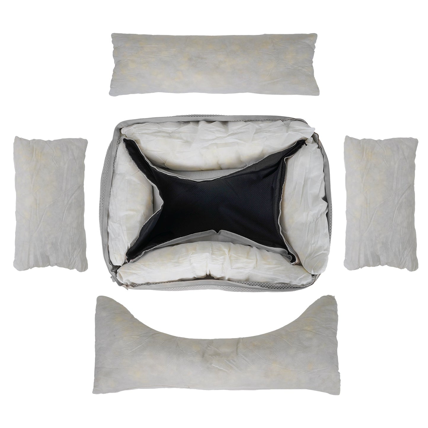THE HIGHCLERE | LUXURY MEMORY FOAM BOLSTER DOG BED
