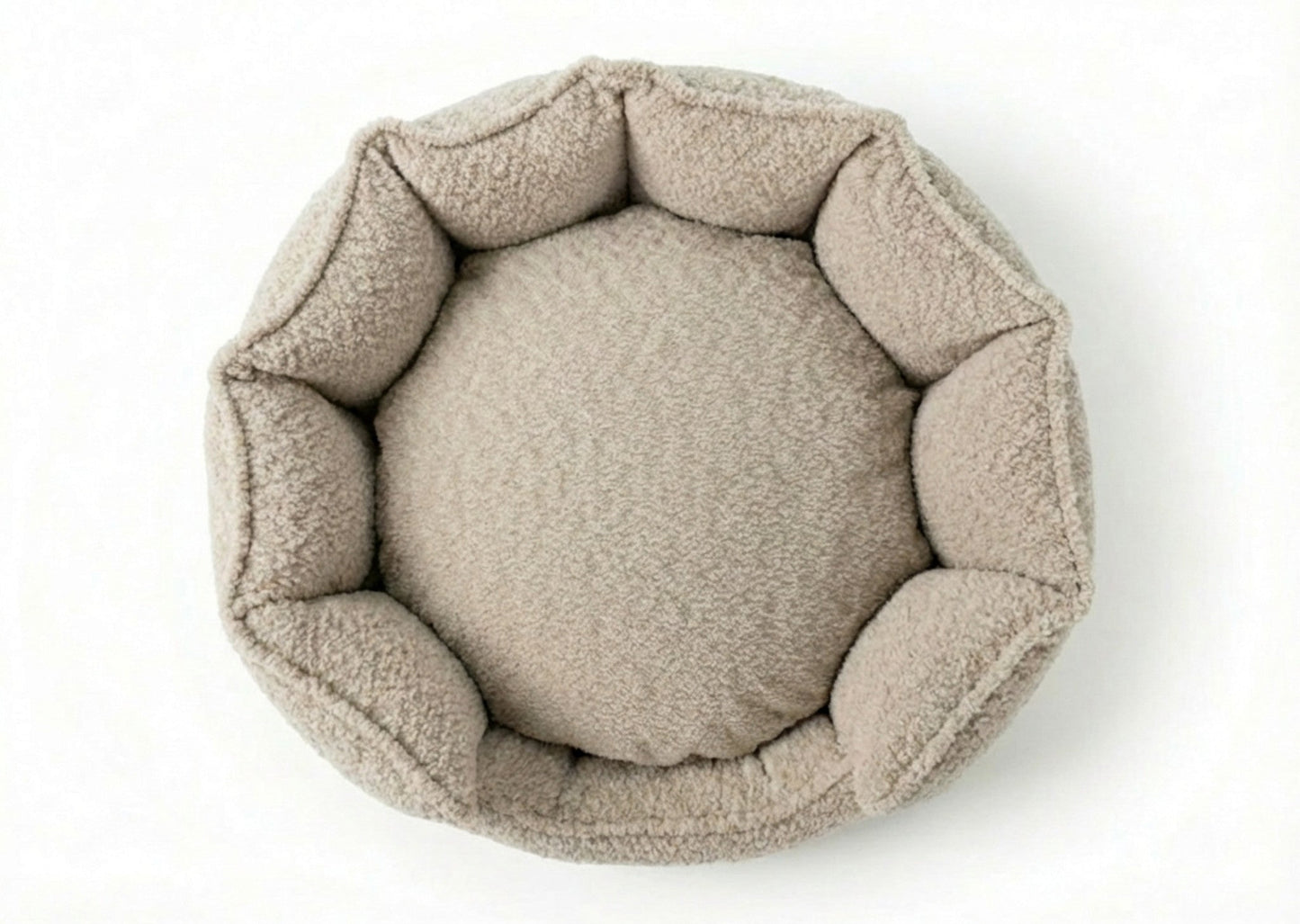 THE COTSWOLD | LUXURY HIGH WALL BOUCLE DOG BED