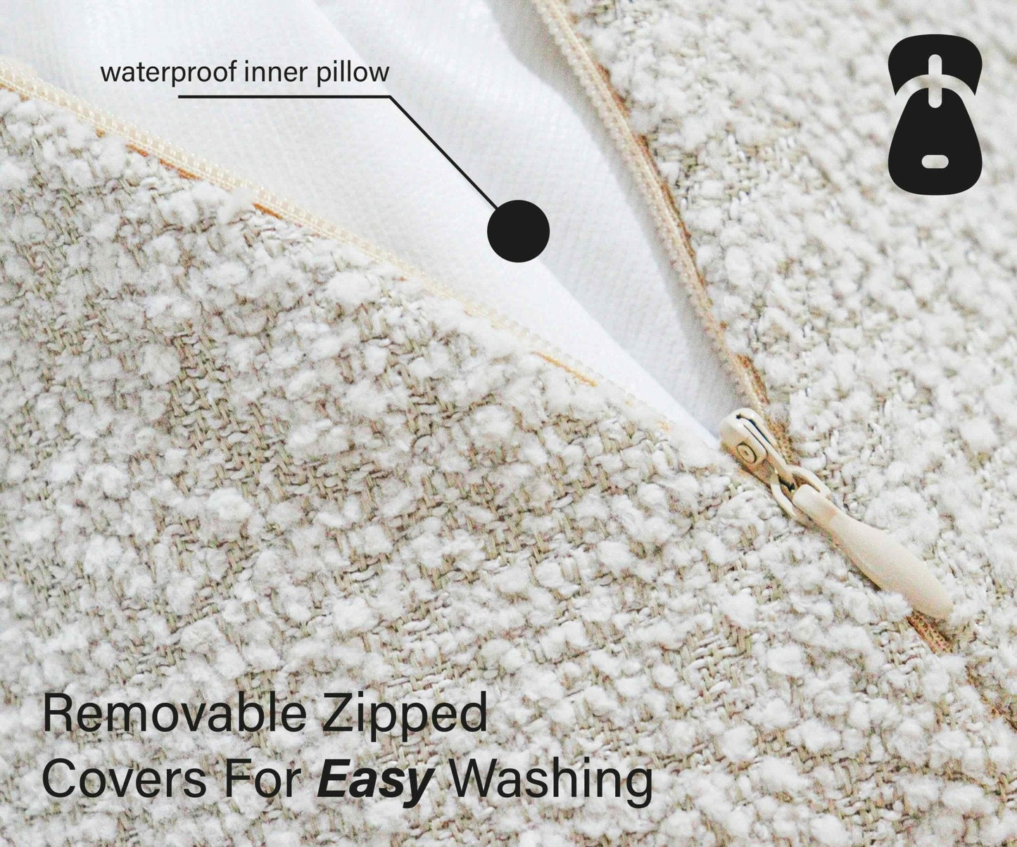 THE COTSWOLD | LUXURY HIGH WALL BOUCLE DOG BED