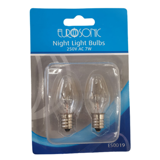 Eurosonic E12 7w 2pk Nightlight Bulbs ES0019