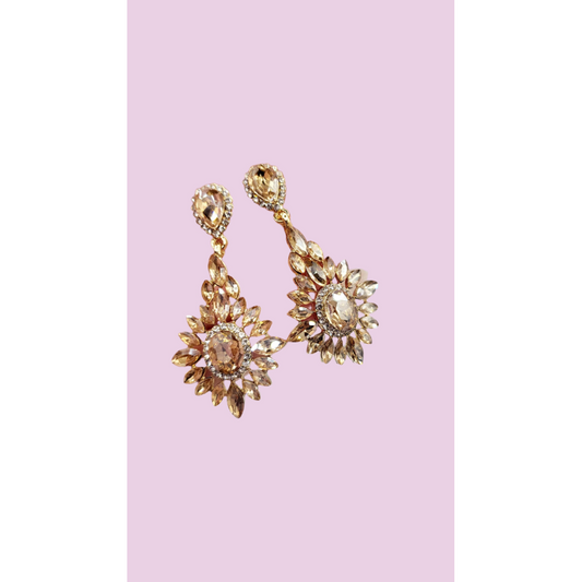 Impression Crystal Drop and Dangle Earrings