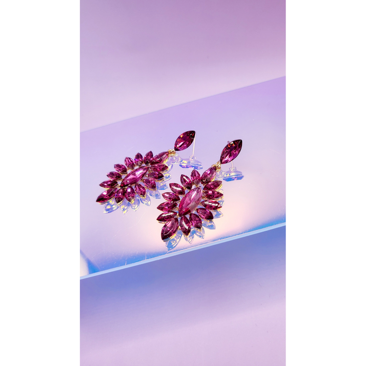 Twilight Crystal Drop and Dangle Earrings