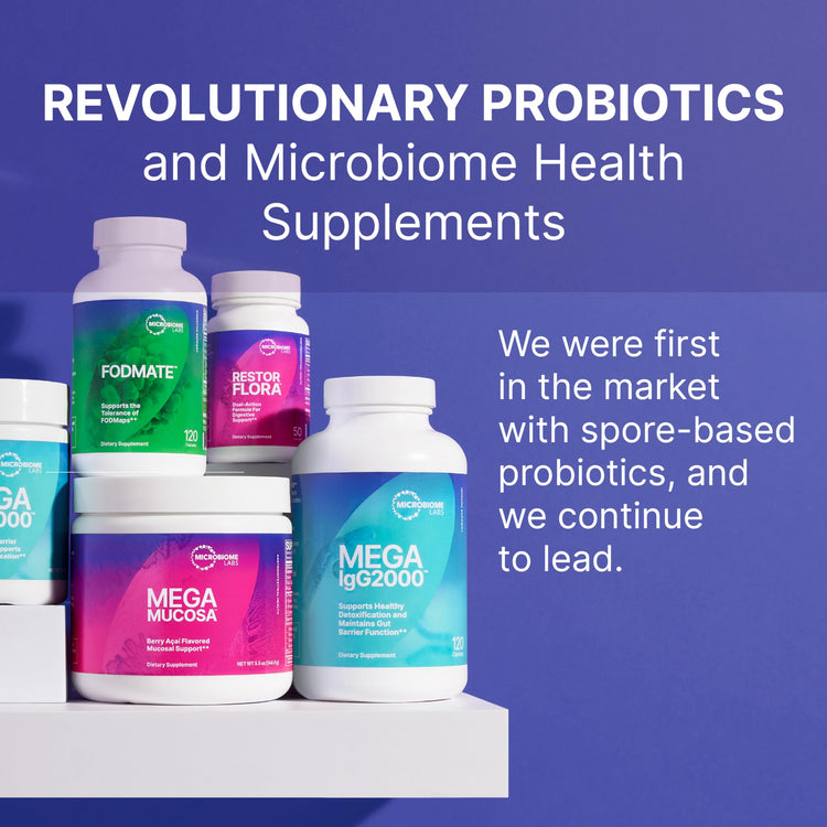 MegaSporeBiotic Probiotics - Spore-Based Digestive Health (180 Capsules)