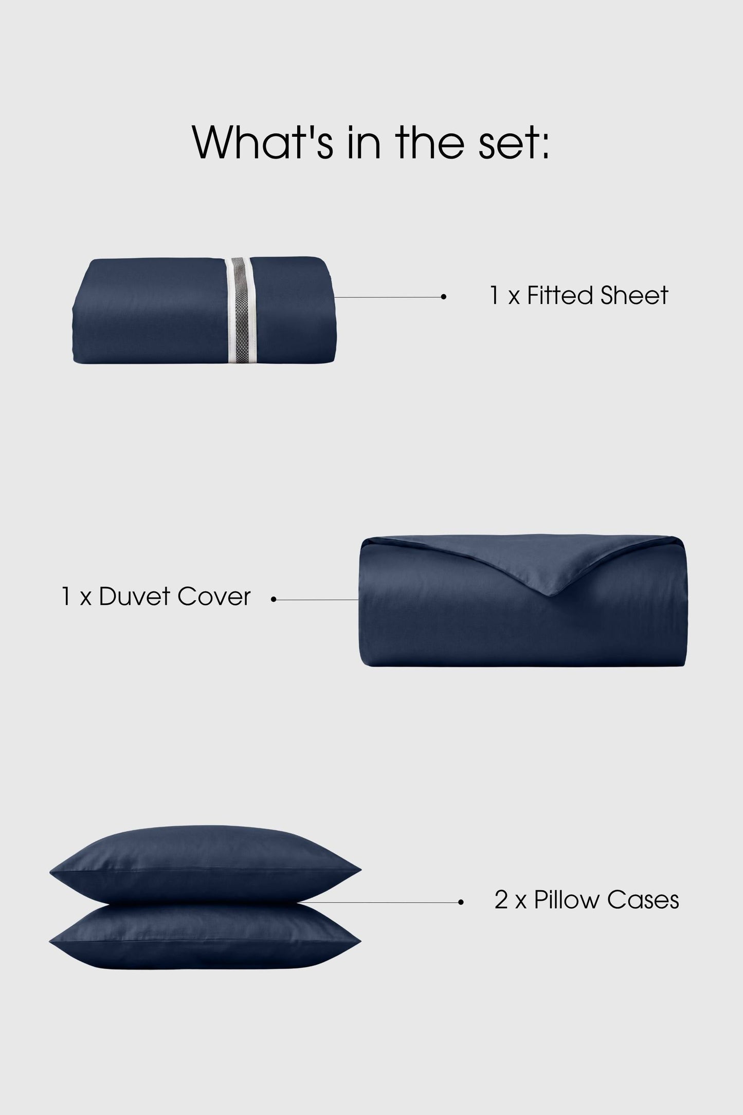 Sateen Essentials Bedding Set