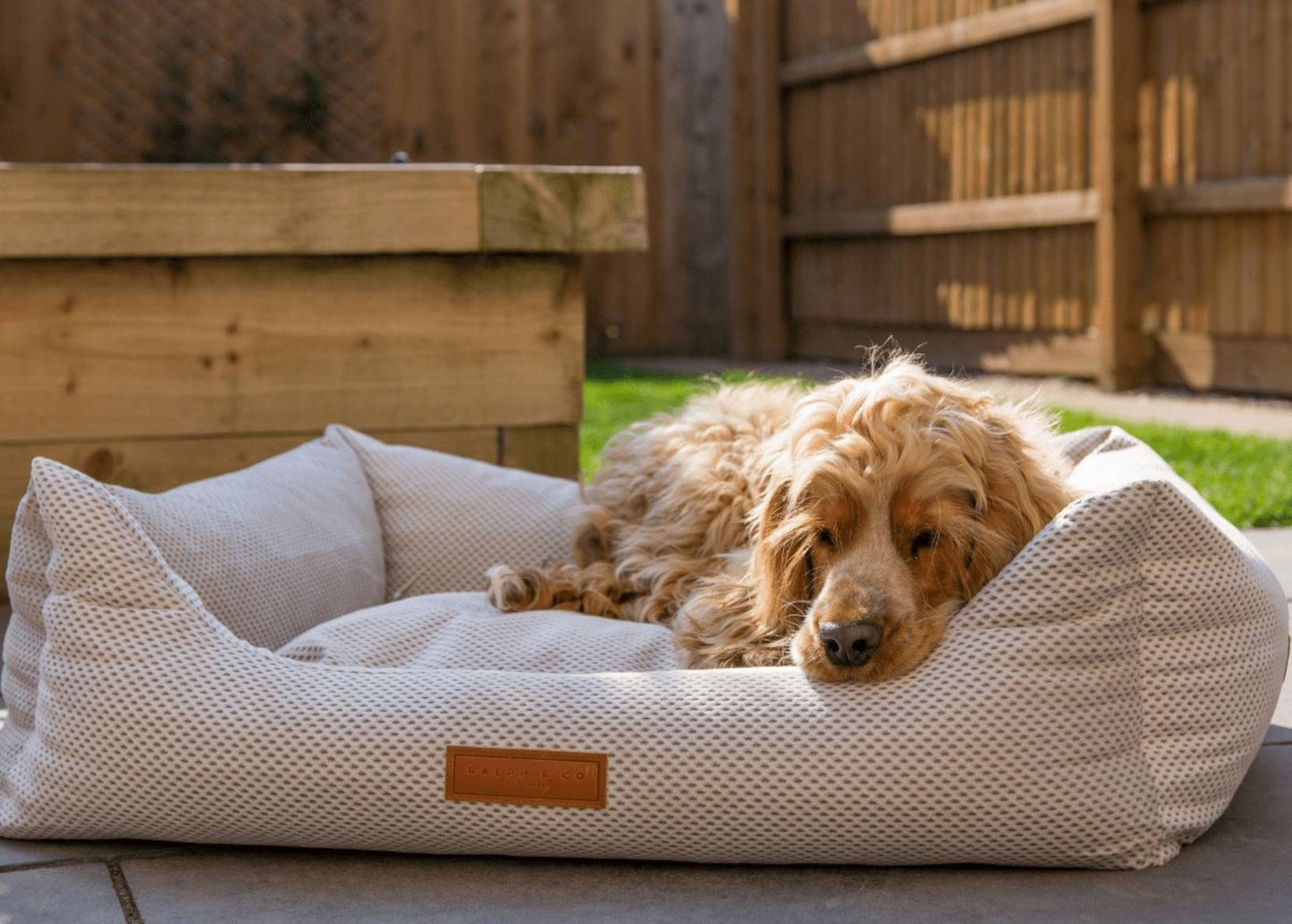 THE CHATSWORTH | LUXURY MEMORY FOAM BOLSTER DOG BED