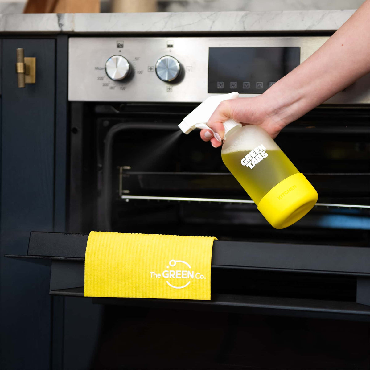 Plant-Powered Kitchen Degreaser GreenTabs™ – Plastic-Free, Vegan & Eco-Friendly Starter Kit