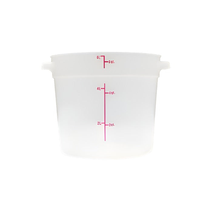 5.7 Litre Translucent Round Food Storage Container