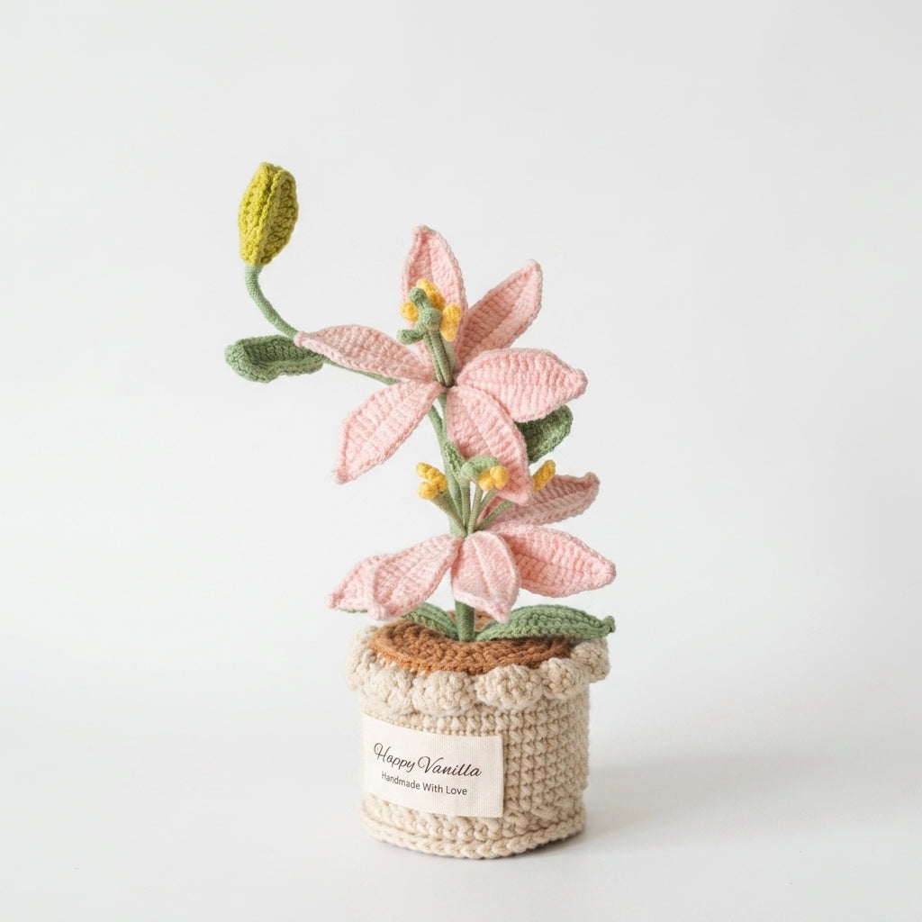 Crochet Lily Table Charm