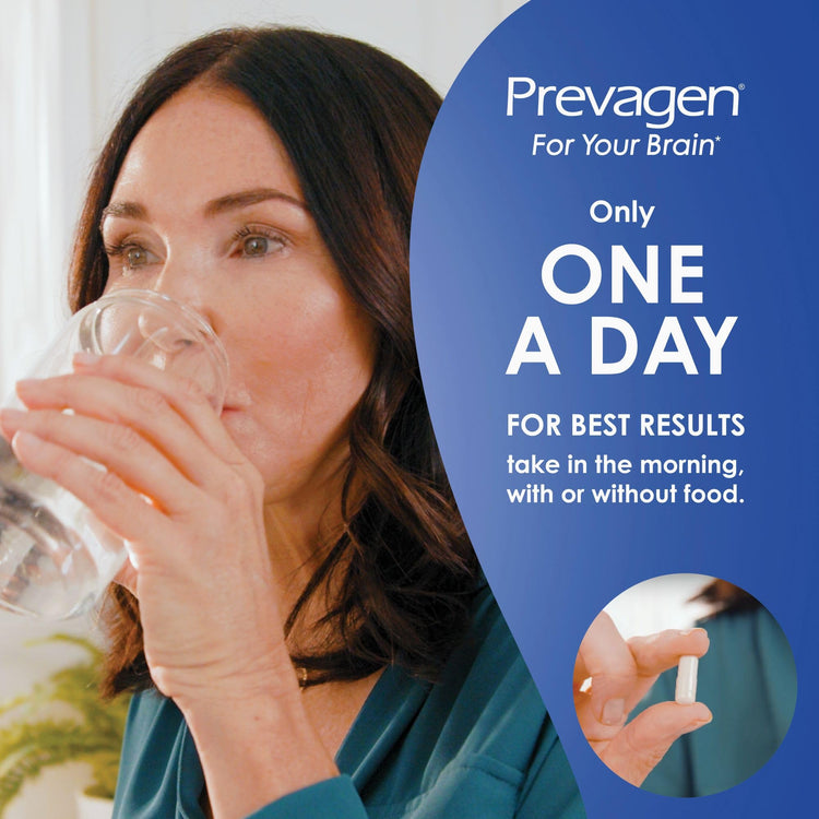 Prevagen Regular Strength – 30 Capsules (2 Pack) | 10 mg Apoaequorin + Vitamin D3
