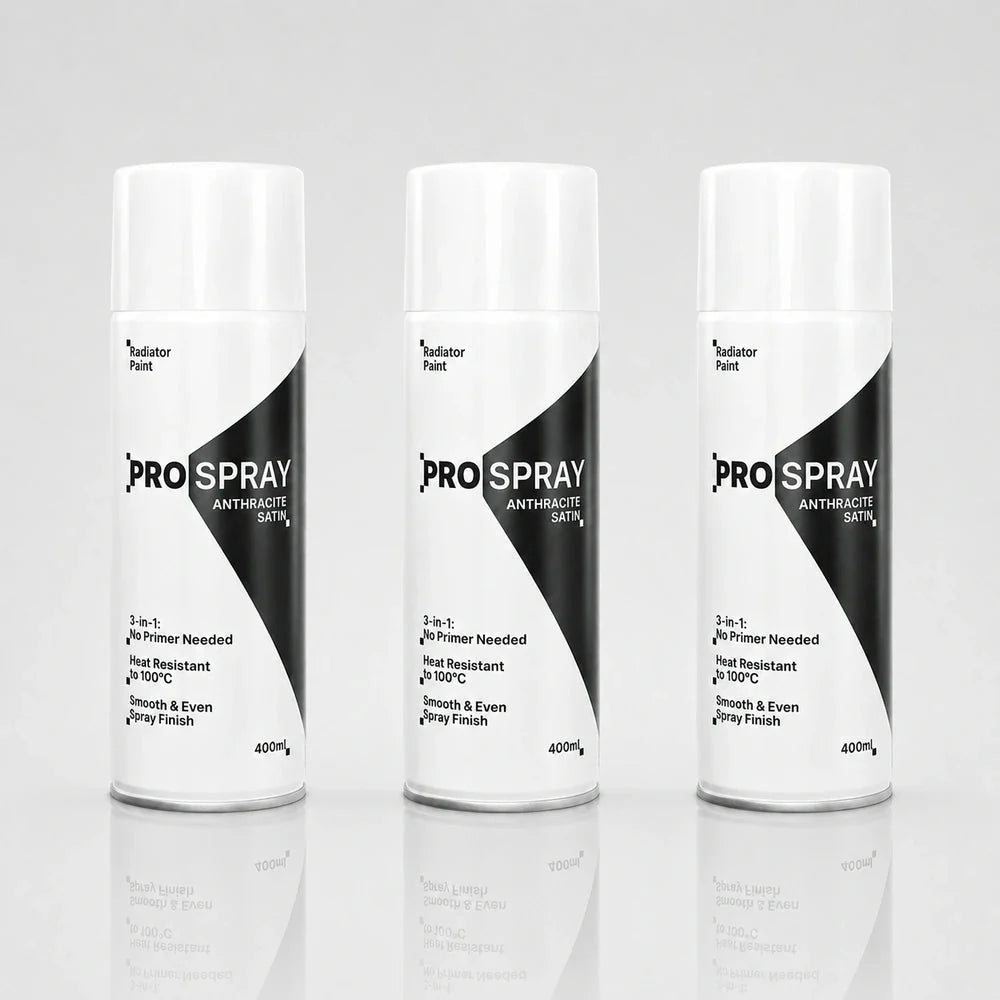 Pro-Spray Radiator Paint | 3-in-1 Heat Resistant Spray