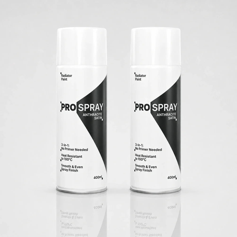 Pro-Spray Radiator Paint | 3-in-1 Heat Resistant Spray