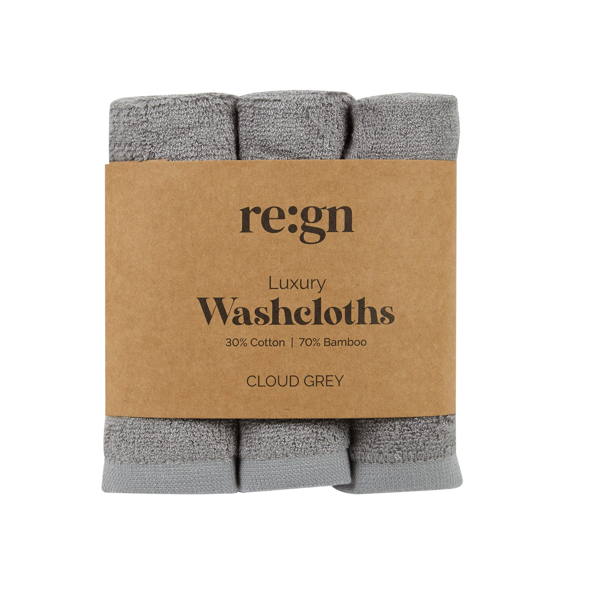 Luxury Bamboo Face Cloths - 3 Pack