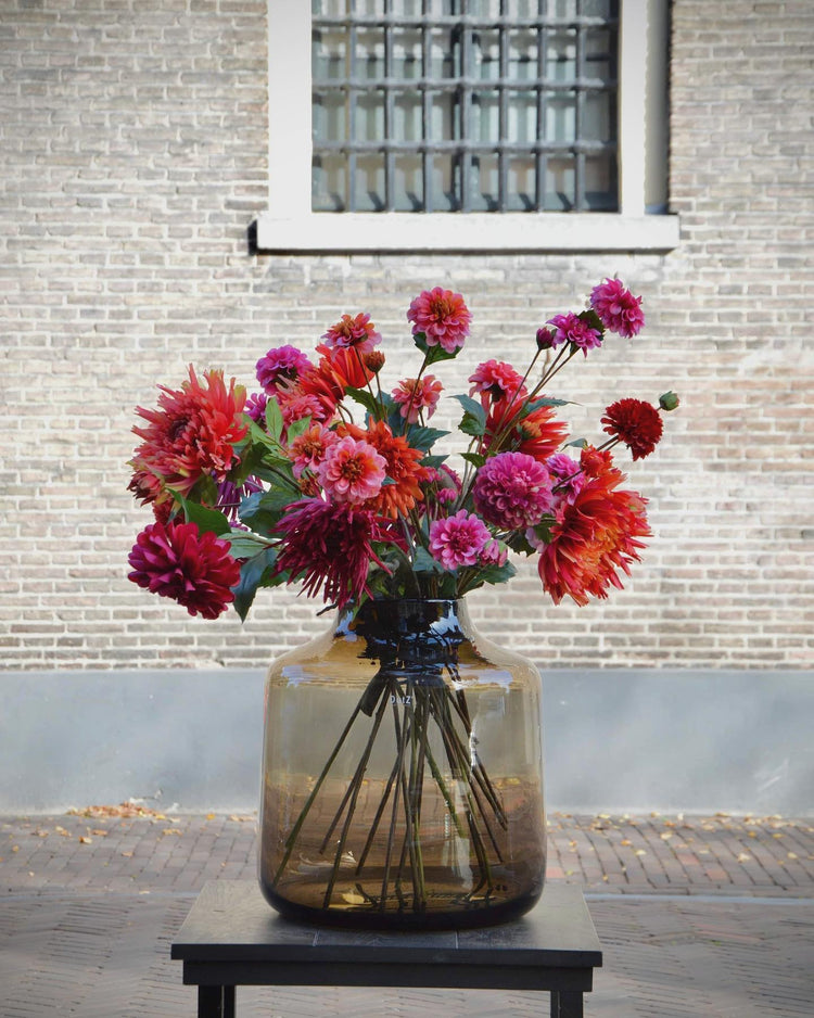 Vase TISZA - SMOKY BROWN Colour by DutZ