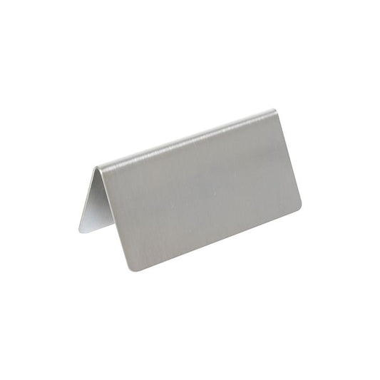 Stainless Steel Blank Table Sign
