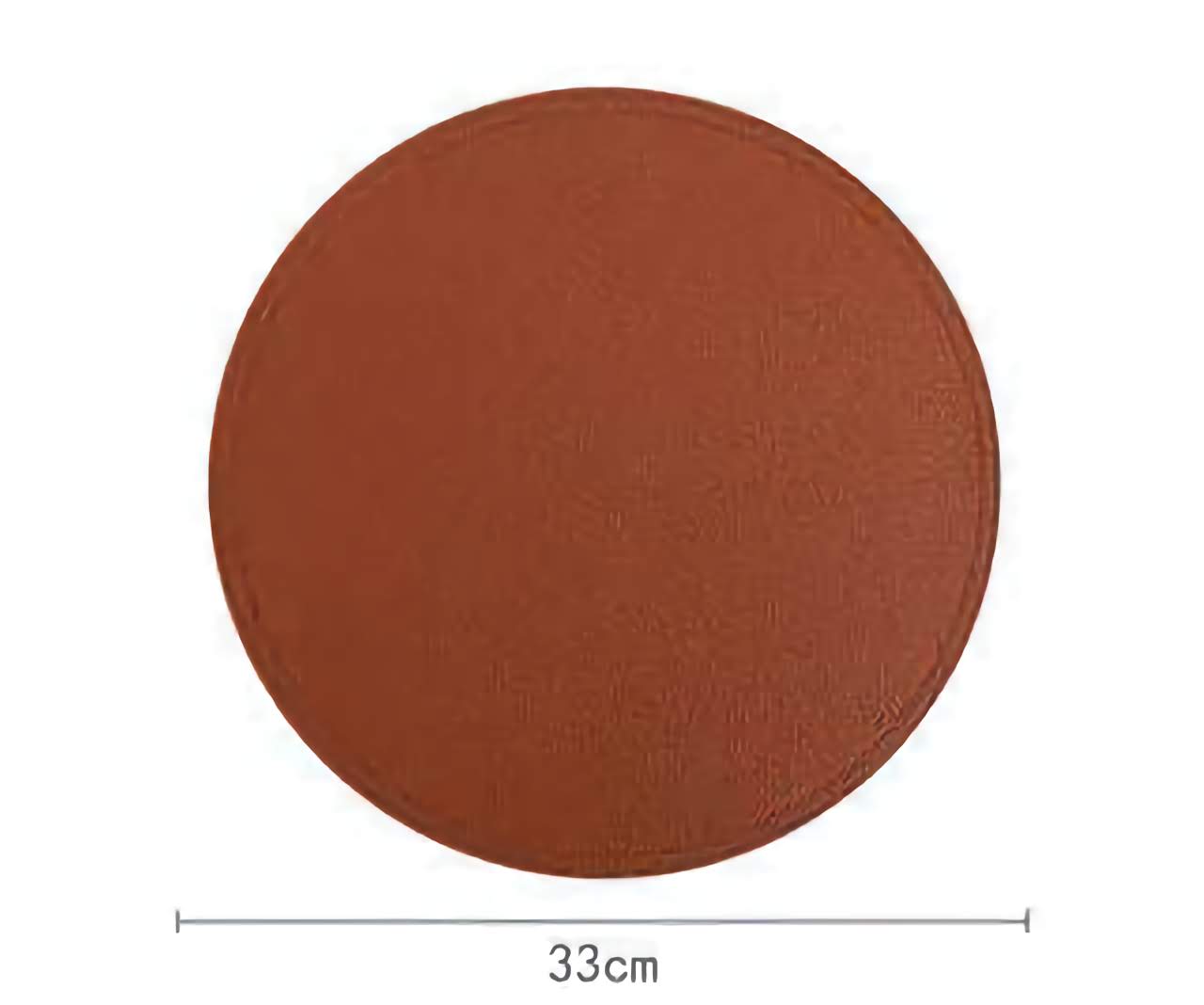 Leather Placemat and Coaster Set | Brown Dining Table Mats