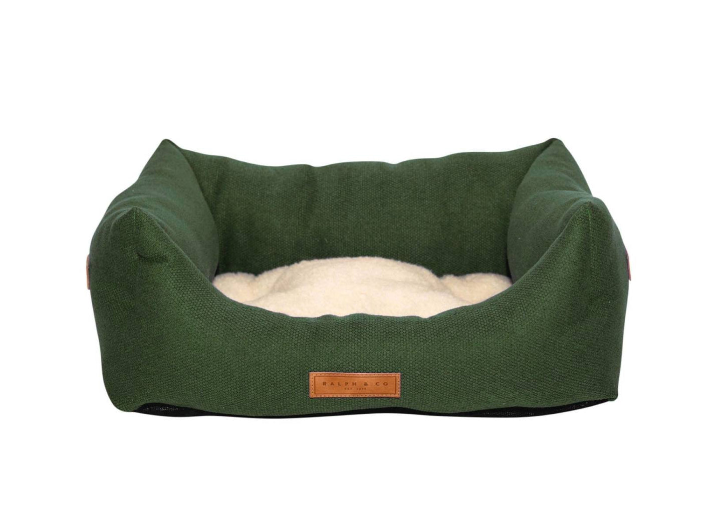 THE RICHMOND | LUXURY GREEN BOLSTER DOG BED