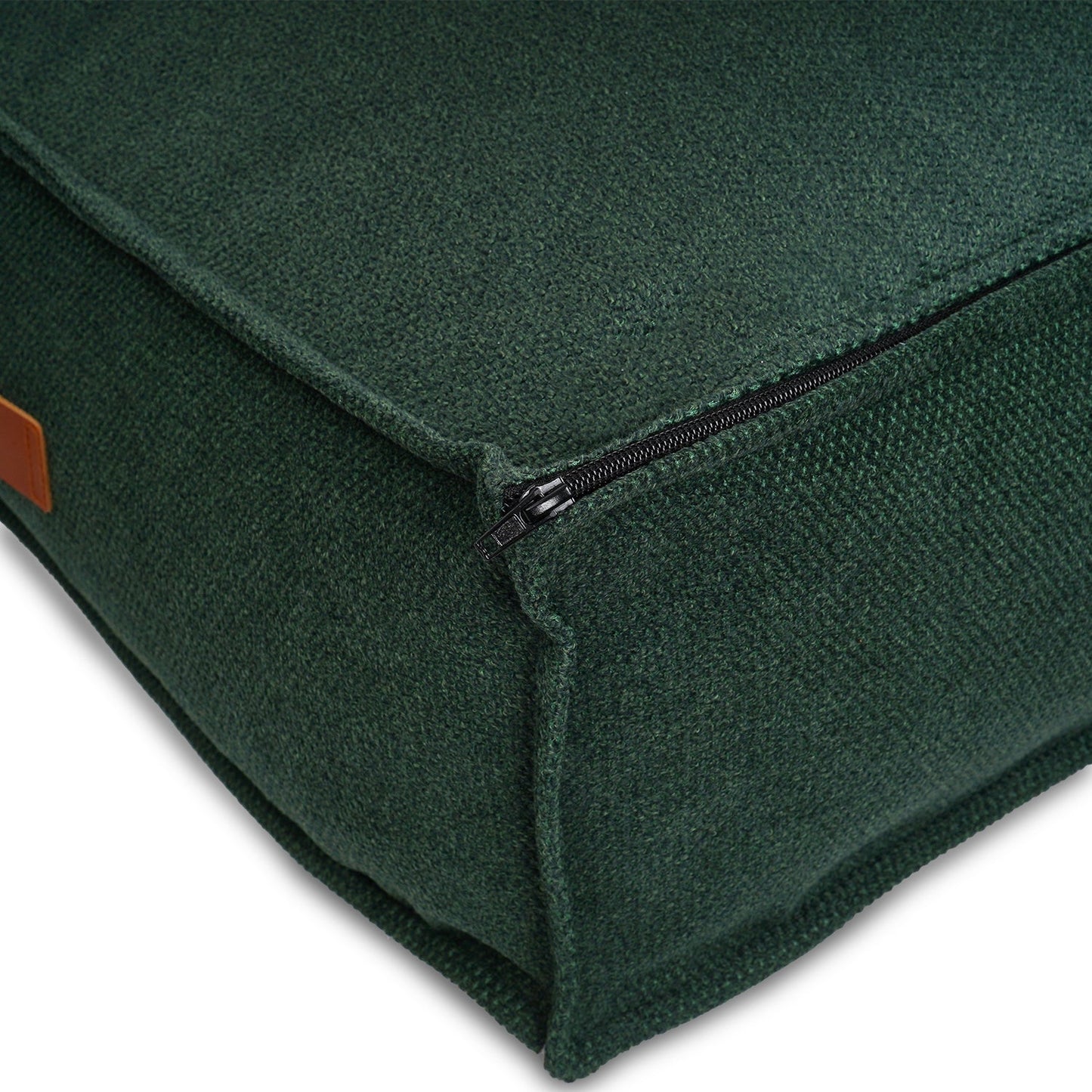 THE RICHMOND | LUXURY GREEN FLAT PILLOW DOG BED