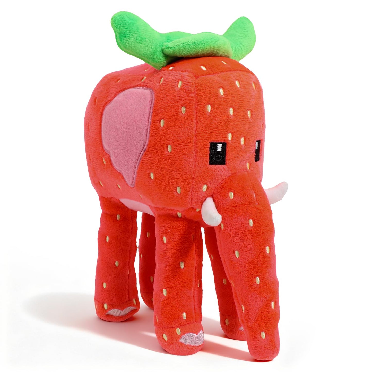 Strawberry Elephant Plush - Steal a Brainrot OG Rarity Toy (Official Meme Collection)