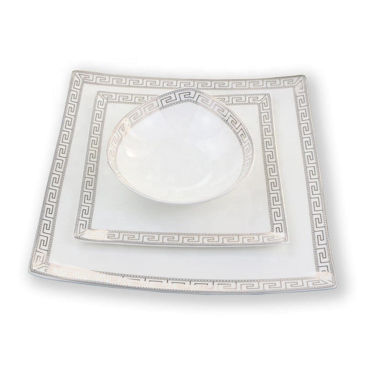 The Glamour Bone China Dinner Set - 16 | 24 Piece
