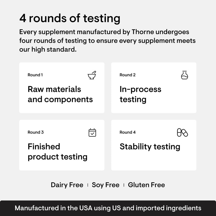 THORNE Basic Nutrients 2/Day – Comprehensive Daily Multivitamin | Gluten, Dairy & Soy-Free