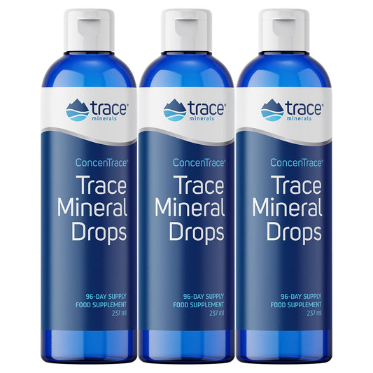 Trace Minerals ConcenTrace Drops | 70+ Ionic Minerals for Energy, Digestion & Hydration