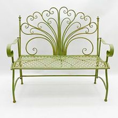 111CM LEAF GREEN BENCH