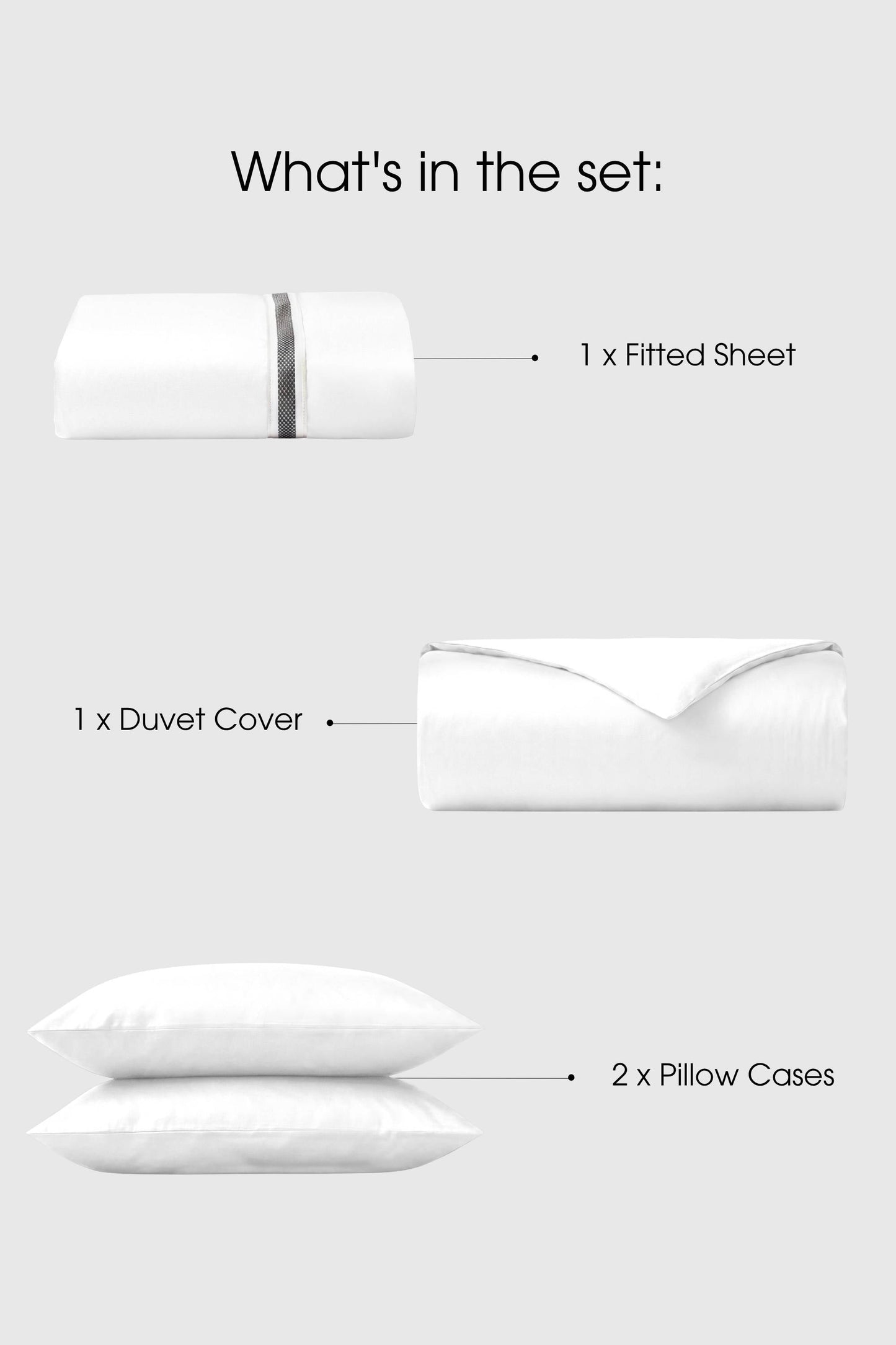 Sateen Essentials Bedding Set