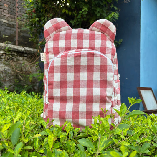 Checkaroo Kids Backpack - RED