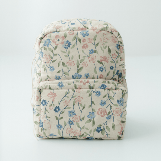 Handcrafted Flora Trail Kids Backpack