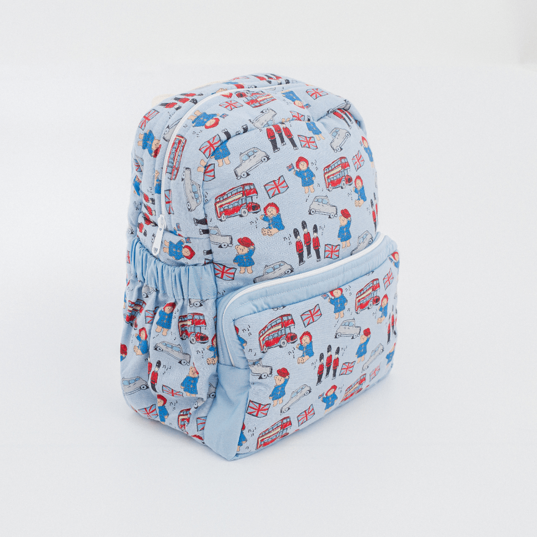 London Lane Personalised School Bag, Hand-Embroidered