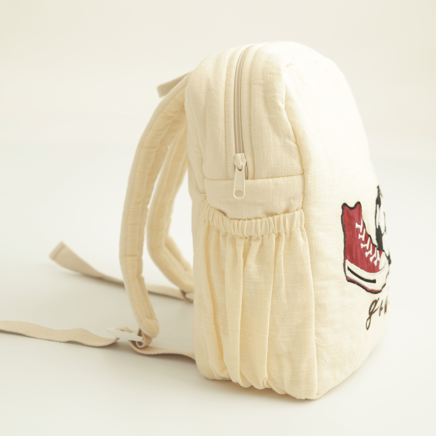 Football Club Personalised School Bag, Hand-Embroidered
