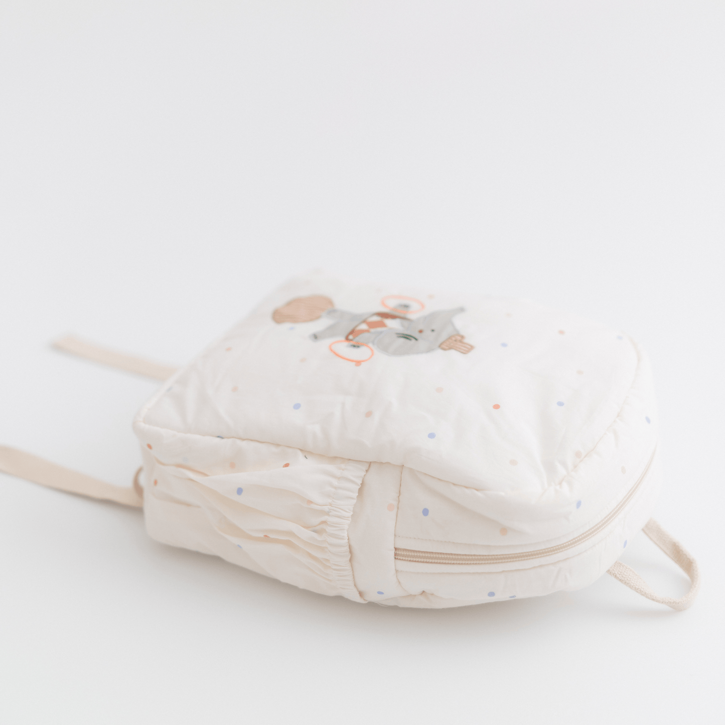 Trunk Show Personalised School Bag, Hand-Embroidered