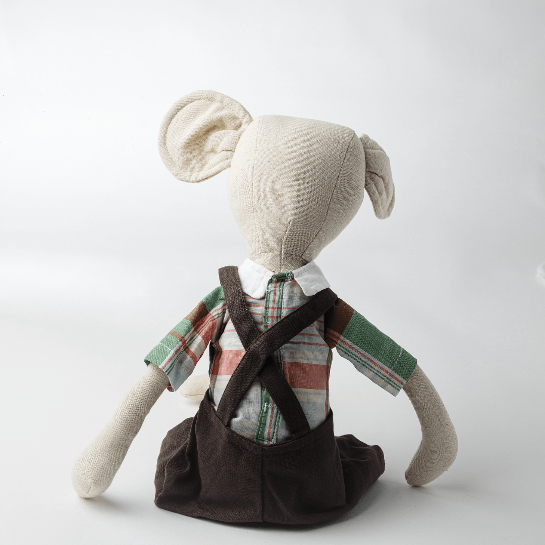 Jerry Mouse | Heirloom Cotton Keepsake Toy