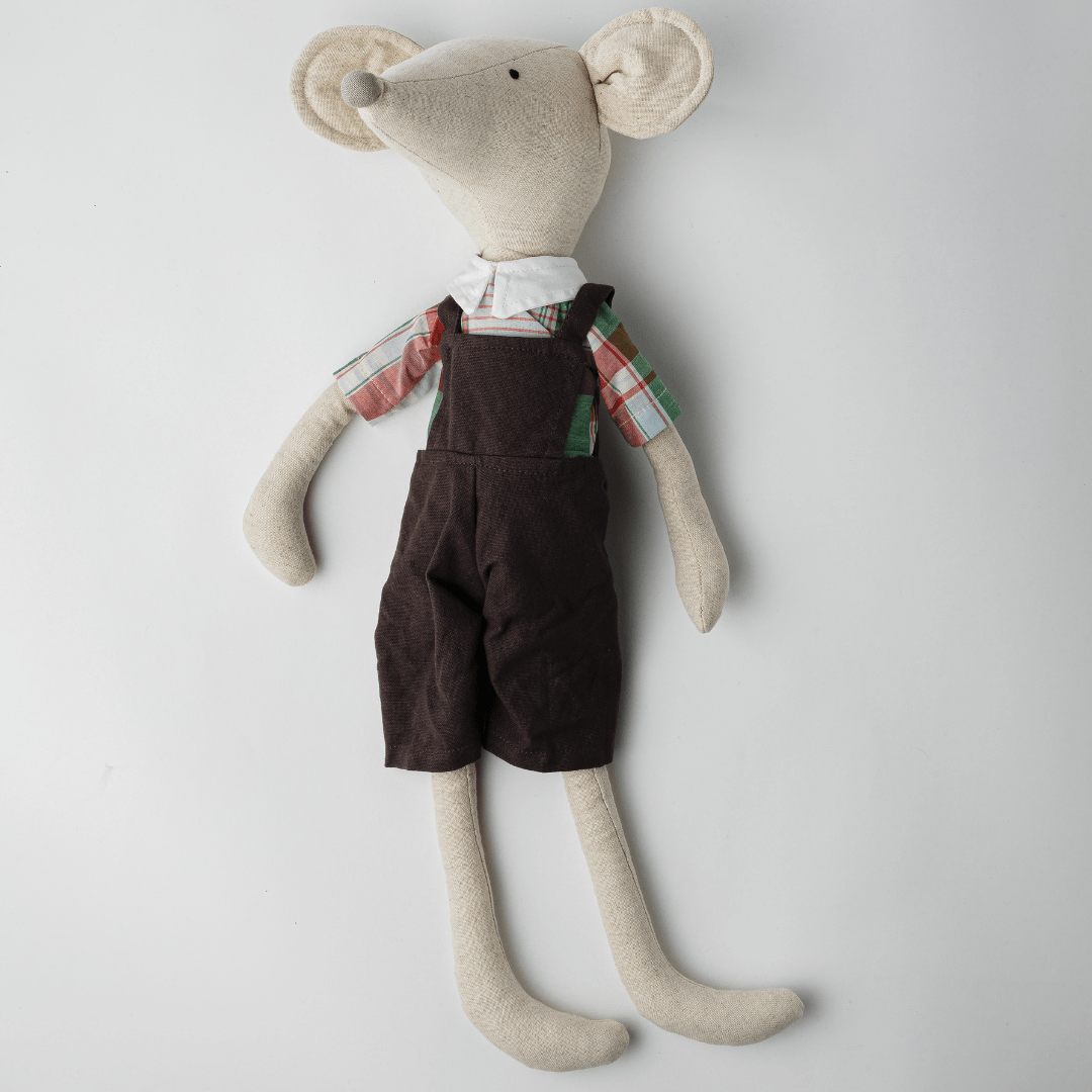 Jerry Mouse | Heirloom Cotton Keepsake Toy