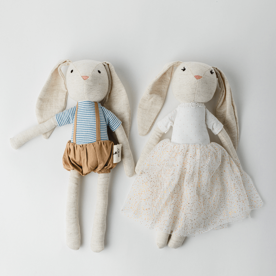 Jojo & Yoko | Timeless Bunny Companions for Little Dreamers