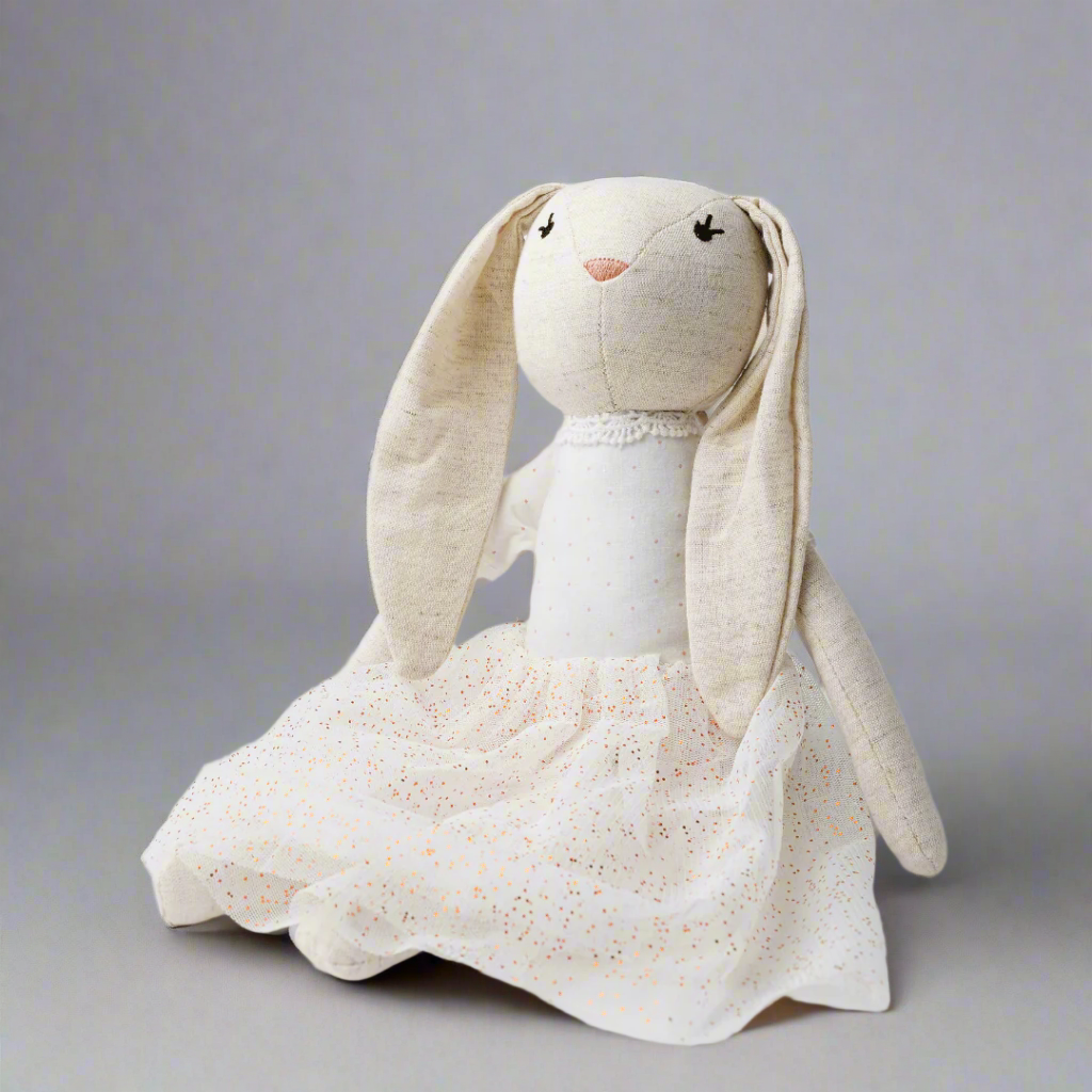 Yoko Bunny | Heirloom Cotton Keepsake Toy