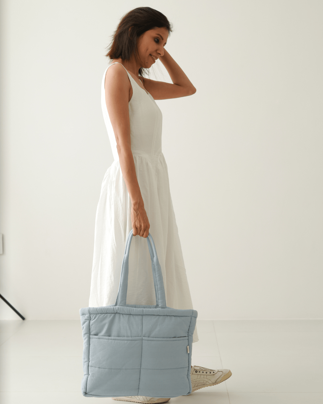 Frost Tote Nappy Bag (100% Cotton)
