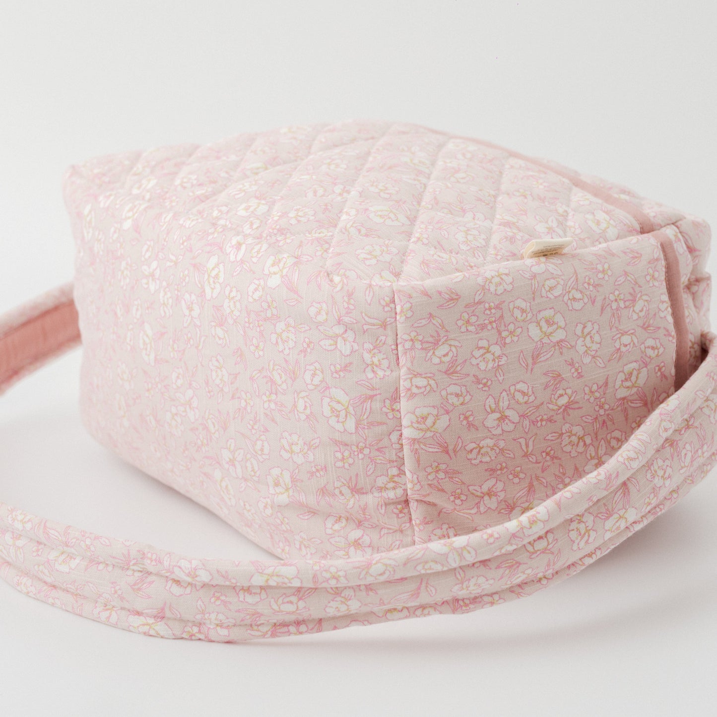Sakura Blossom Nappy Bag (100% Cotton with diamond Quilting)